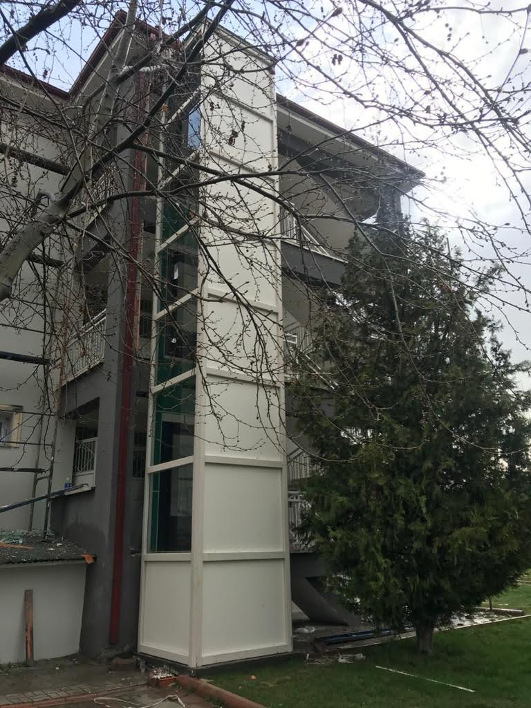 Kapalı Engelli Asansörü