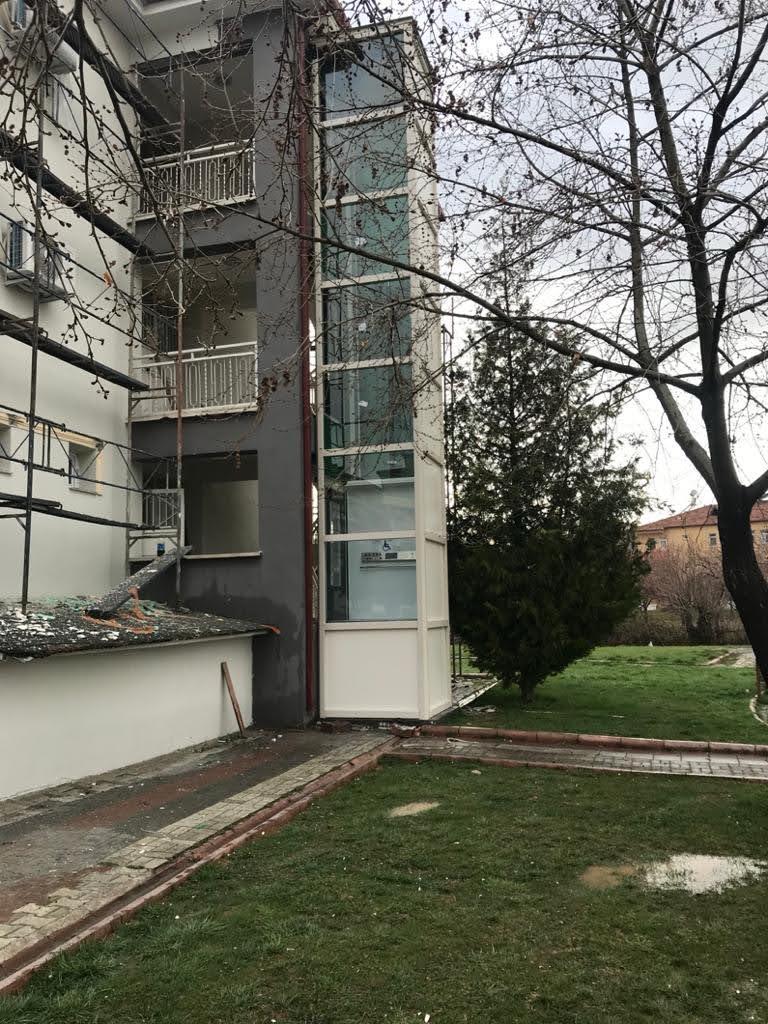Kapalı Engelli Asansörü