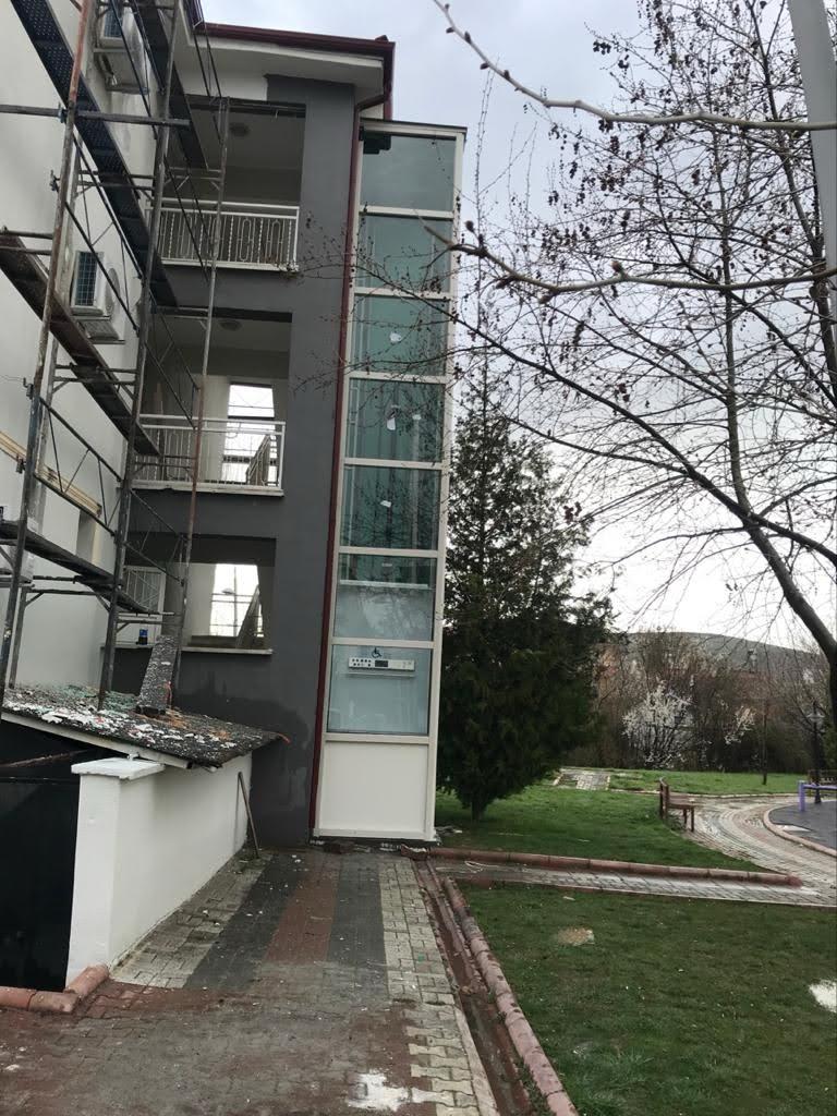 Kapalı Engelli Asansörü